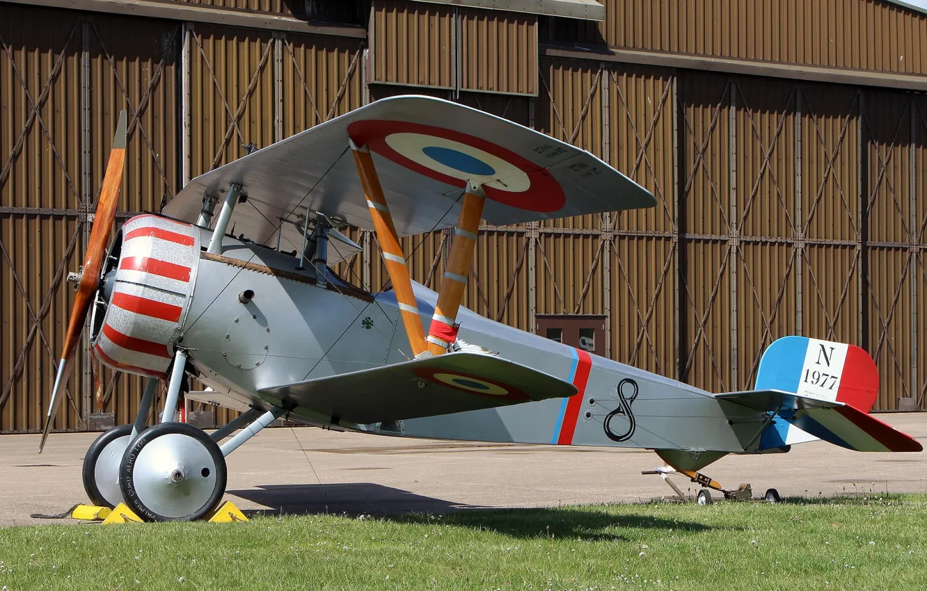 Фото обои война, истребитель, первый, мировой, во время, (replica), Duxford