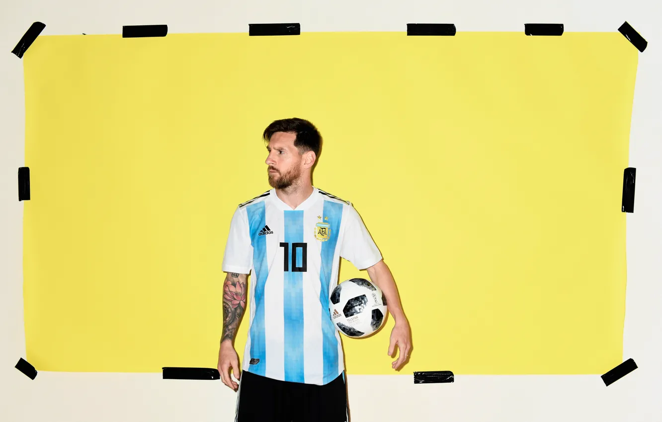 Фото обои футбол, футболист, Лионель Месси, Lionel Messi, FIFA World Cup 2018, Russia 2018