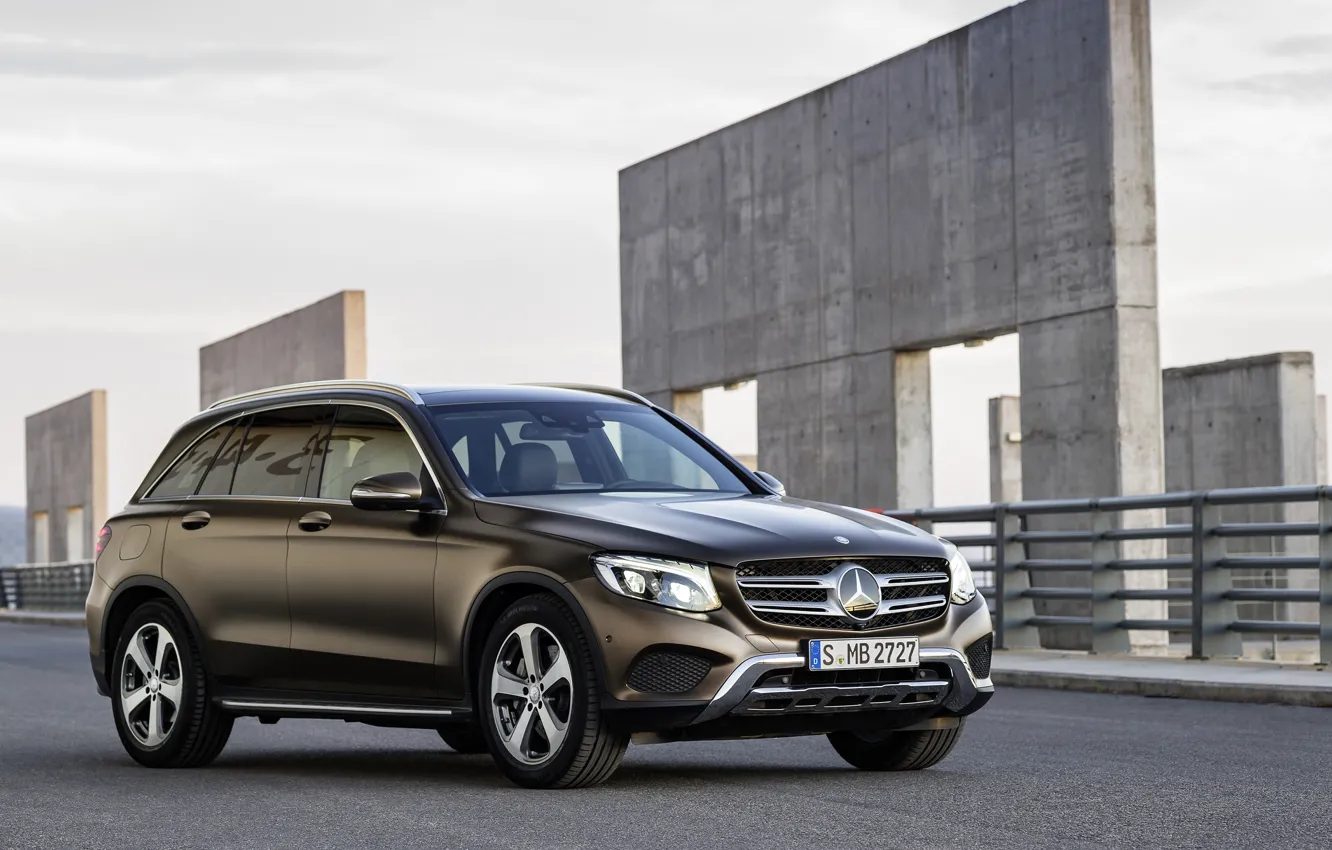 Фото обои Mercedes-Benz, мерседес, 4MATIC, 2015, Off-Road, GLC, X205