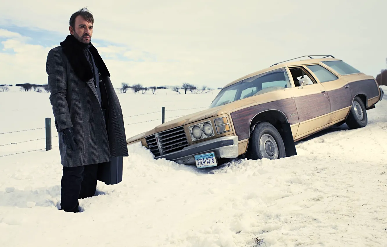 Фото обои Сериал, Кадр, Serial, Fargo, Фарго, Билли Боб Торнтон, Billy Bob Thornton, 1 season