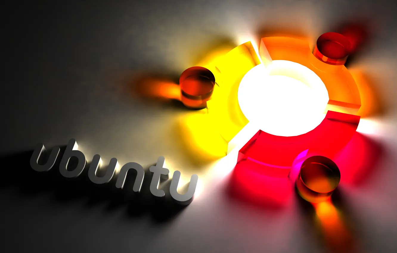Фото обои компьютер, фон, Linux, Ubuntu, операционная система