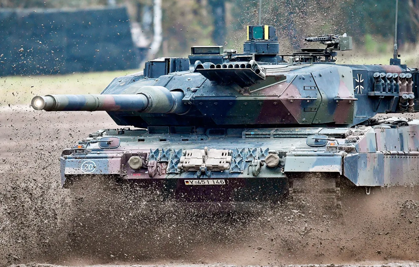 Фото обои Танк, Germany, Deutschland, Леопард 2, Bundeswehr, Leopard 2A7