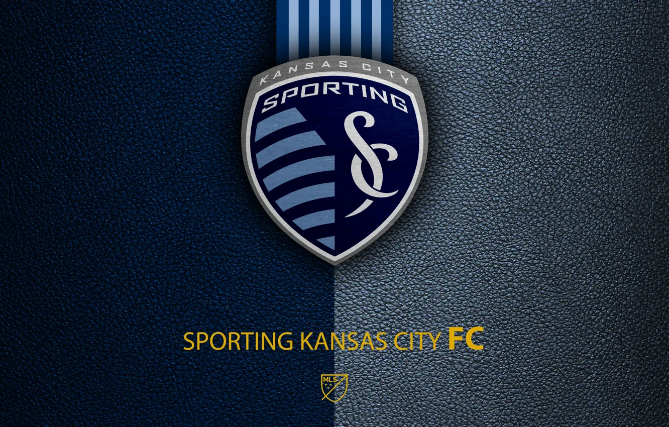 Фото обои wallpaper, sport, logo, football, MLS, Sporting Kansas City
