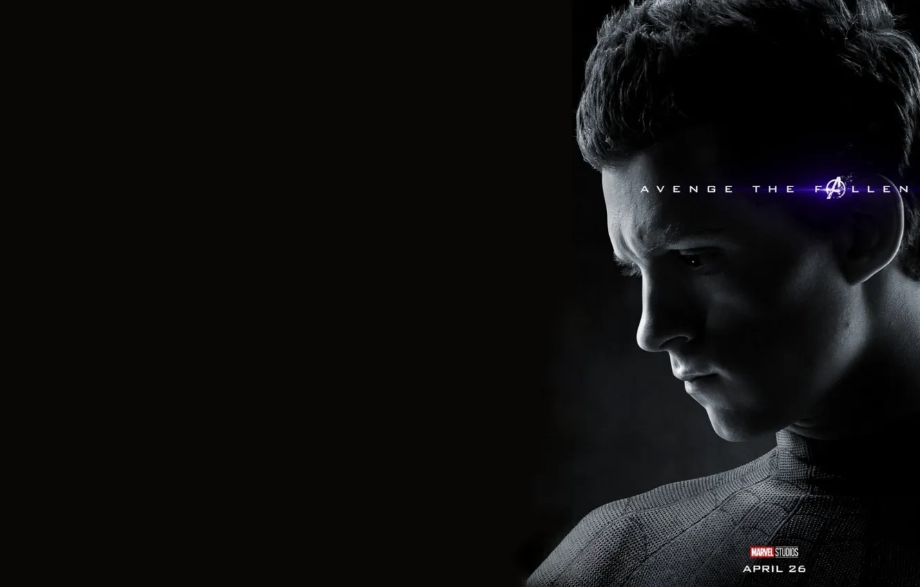 Фото обои Питер Паркер, Человек - паук, Avengers: Endgame, Мстители Финал, Терпилы Таноса, Пепел после щелчка