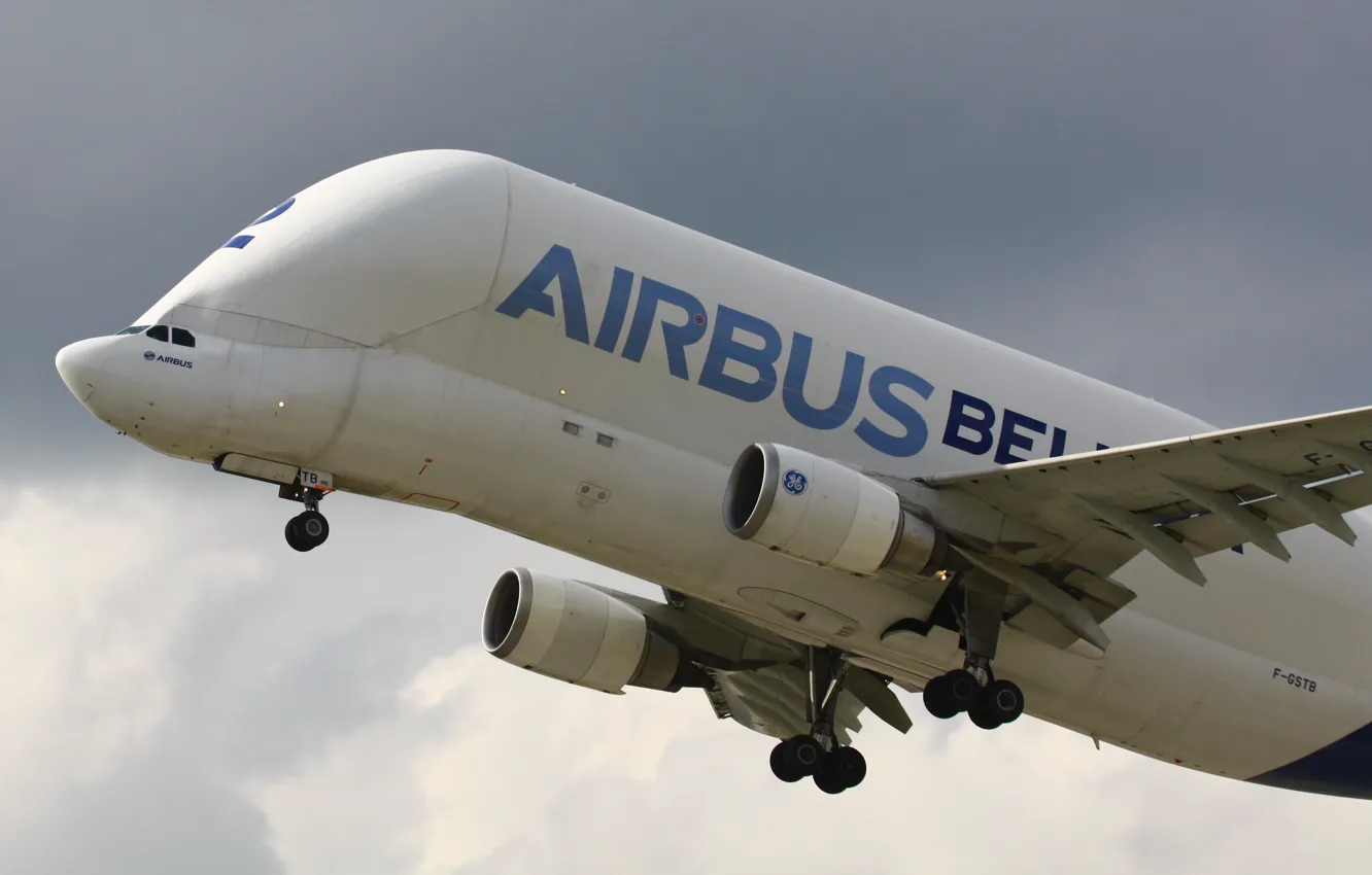 Фото обои самолёт, Airbus Beluga, Airbus A-300-605ST Beluga