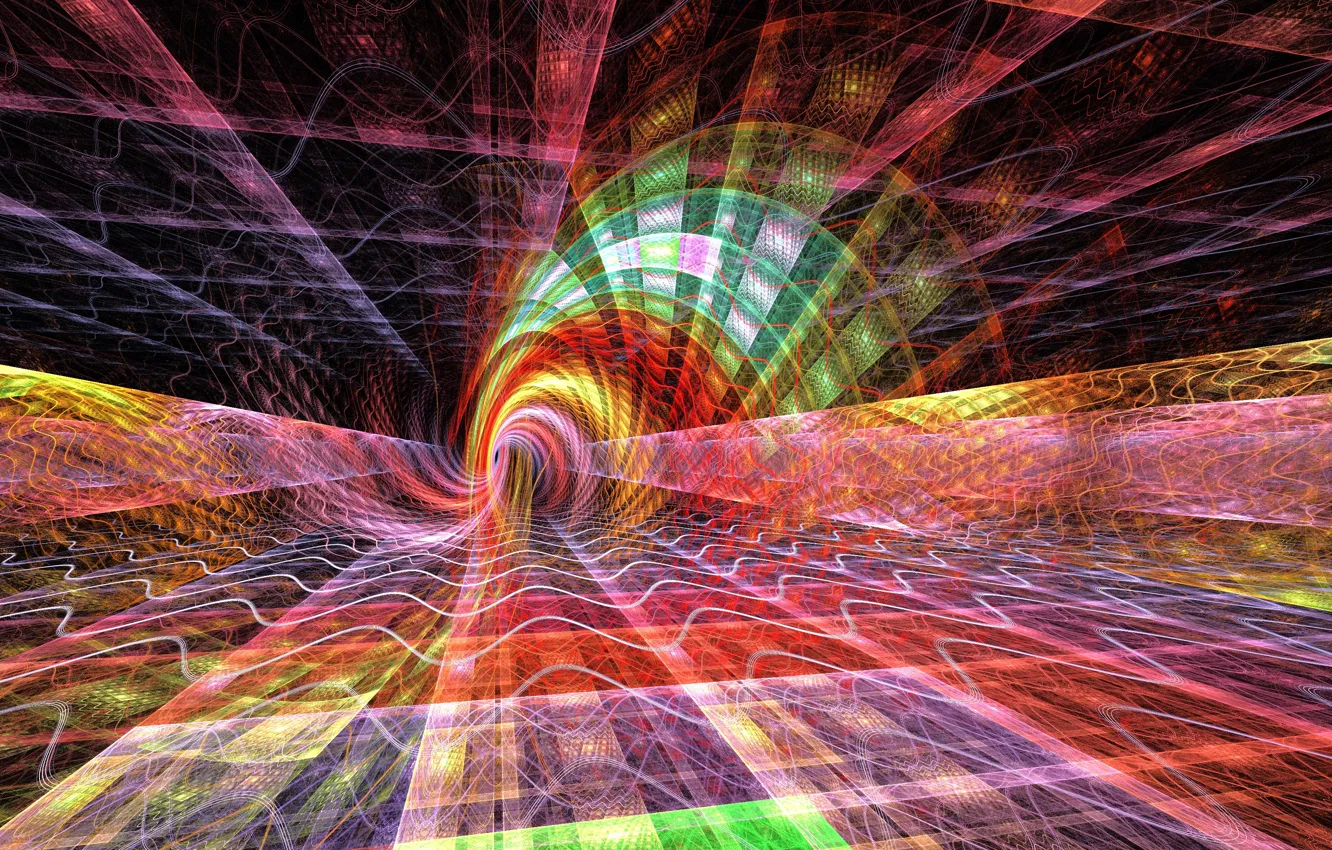 Фото обои time, fractal, dražen jerković
