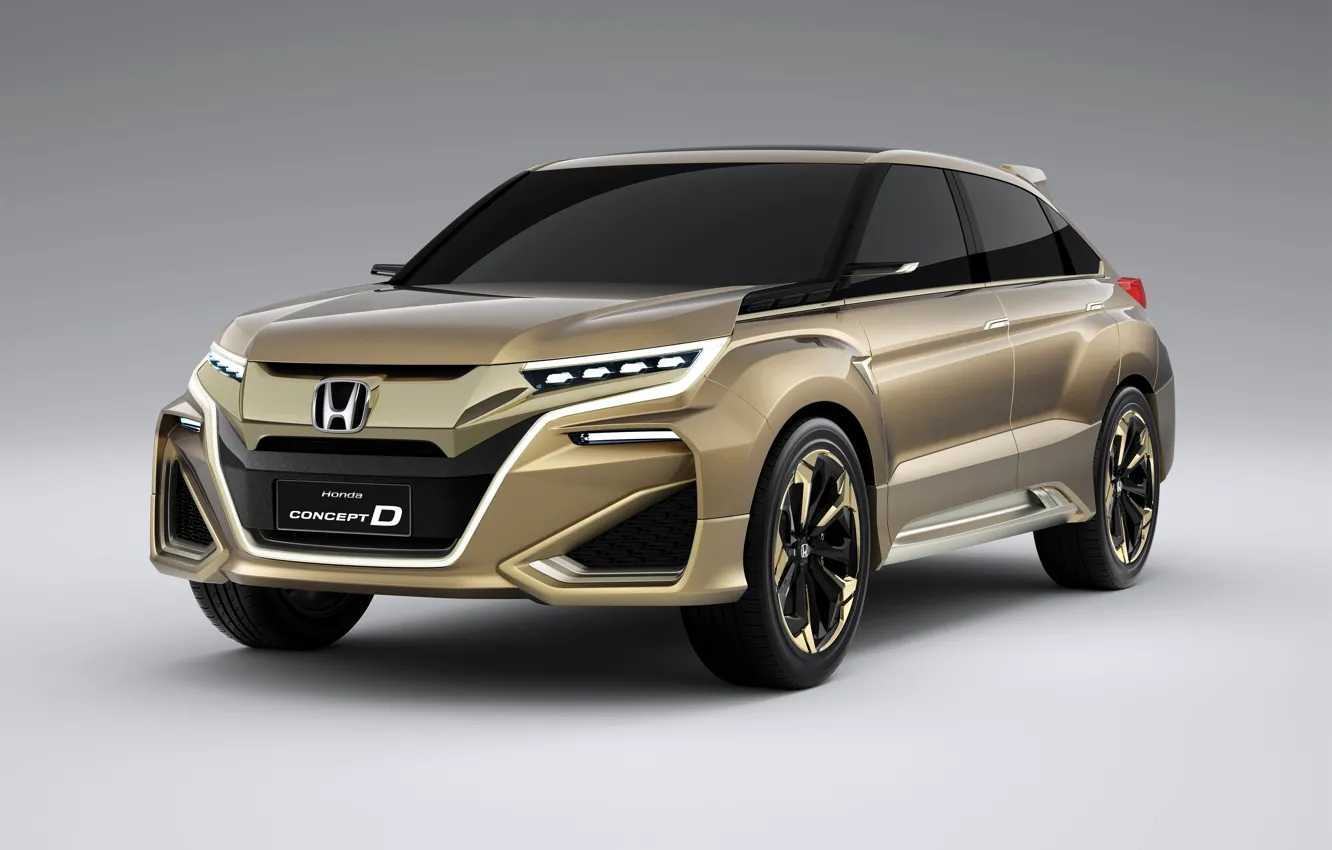 Фото обои концепт, Honda, хонда, 2015, Concept D