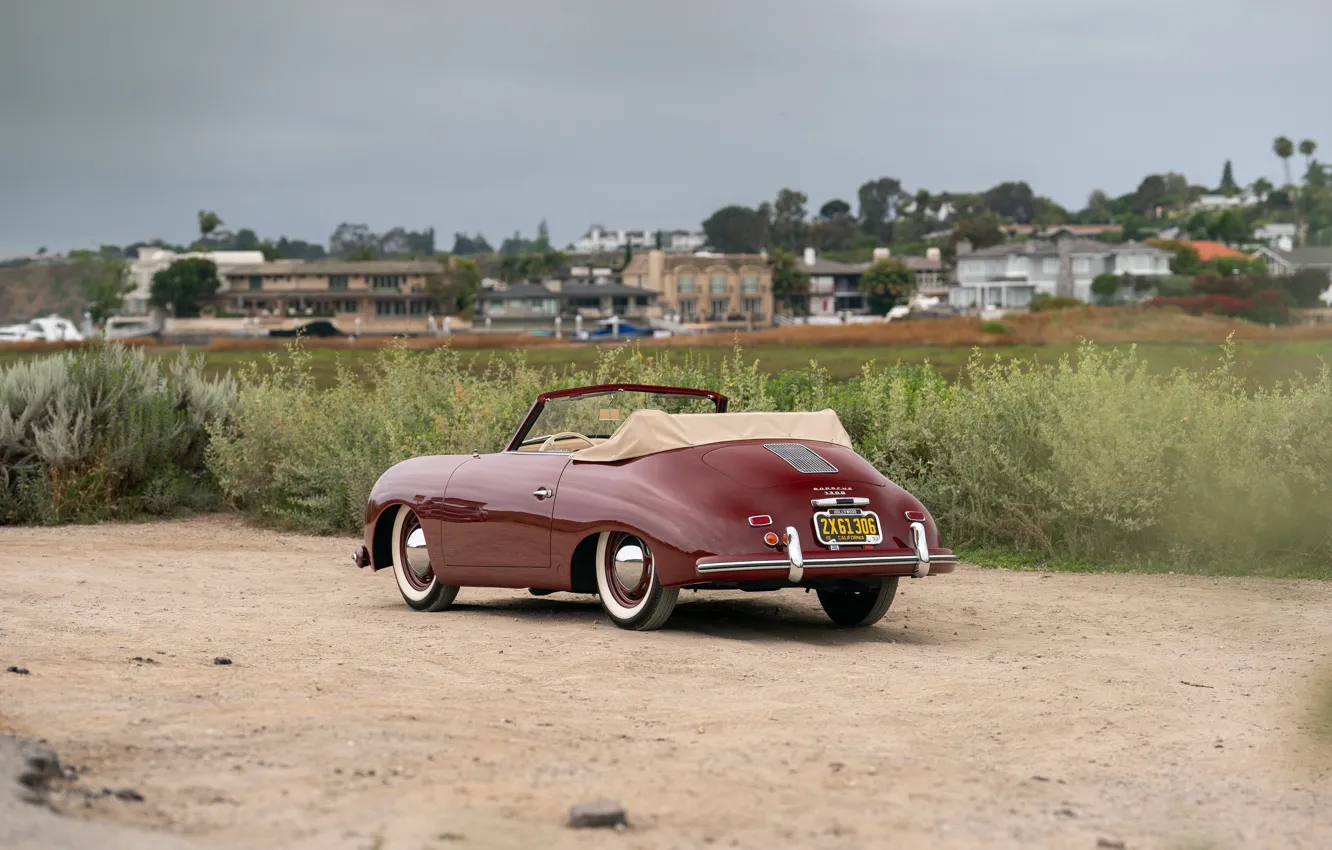 Фото обои Porsche, 1953, 356, Porsche 356 1300 Cabriolet