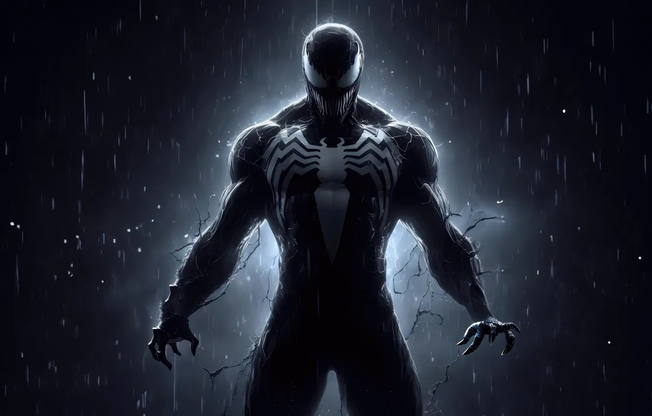 Фото обои Superheroes, Digital Art, Venom, Artwork, Artist