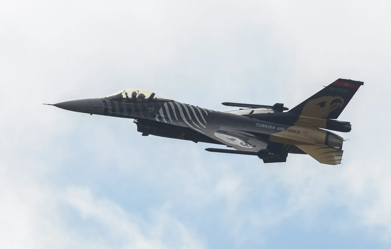 Фото обои Fighting Falcon, General Dynamics, F-16C