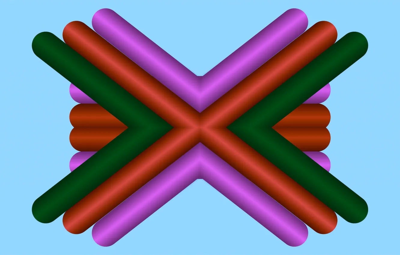 Фото обои цвет, градиент, фигура, разное