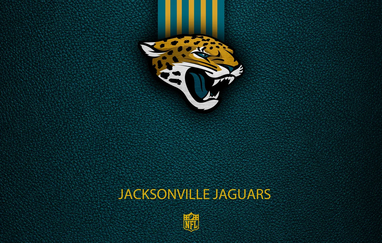 Фото обои wallpaper, sport, logo, NFL, Jacksonville Jaguars
