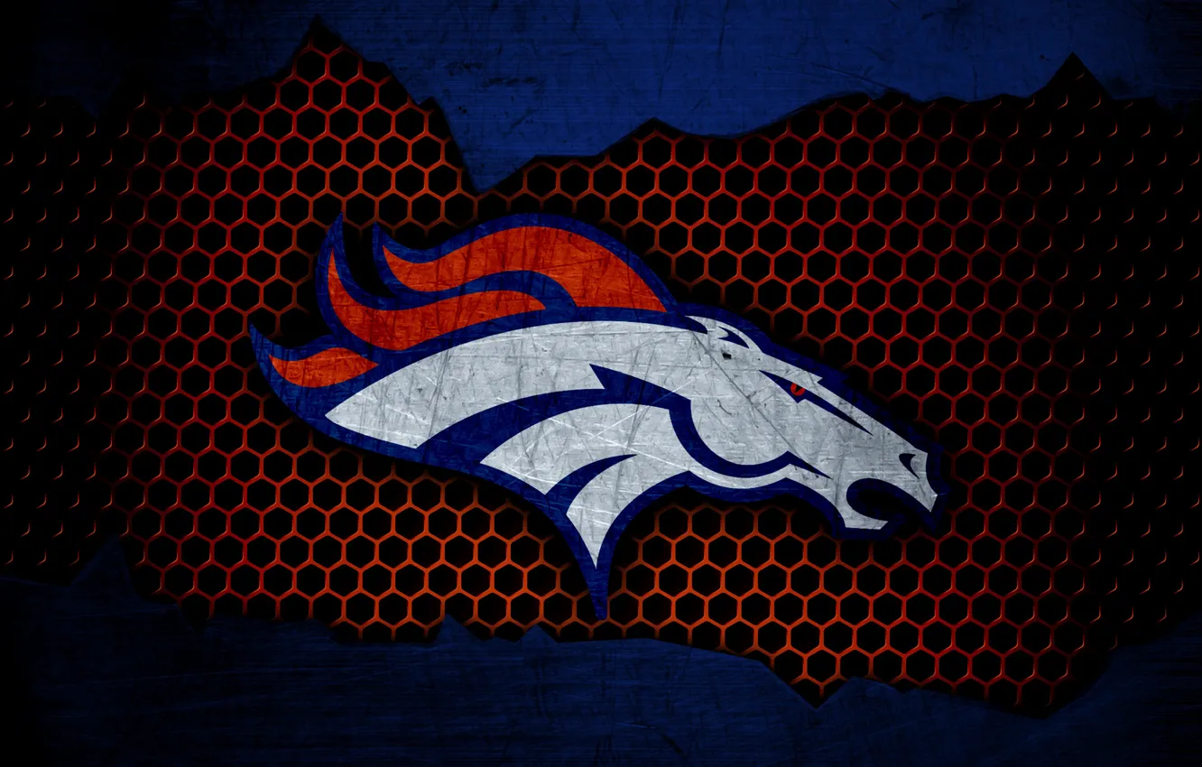 Фото обои wallpaper, sport, logo, NFL, american football, Denver Broncos