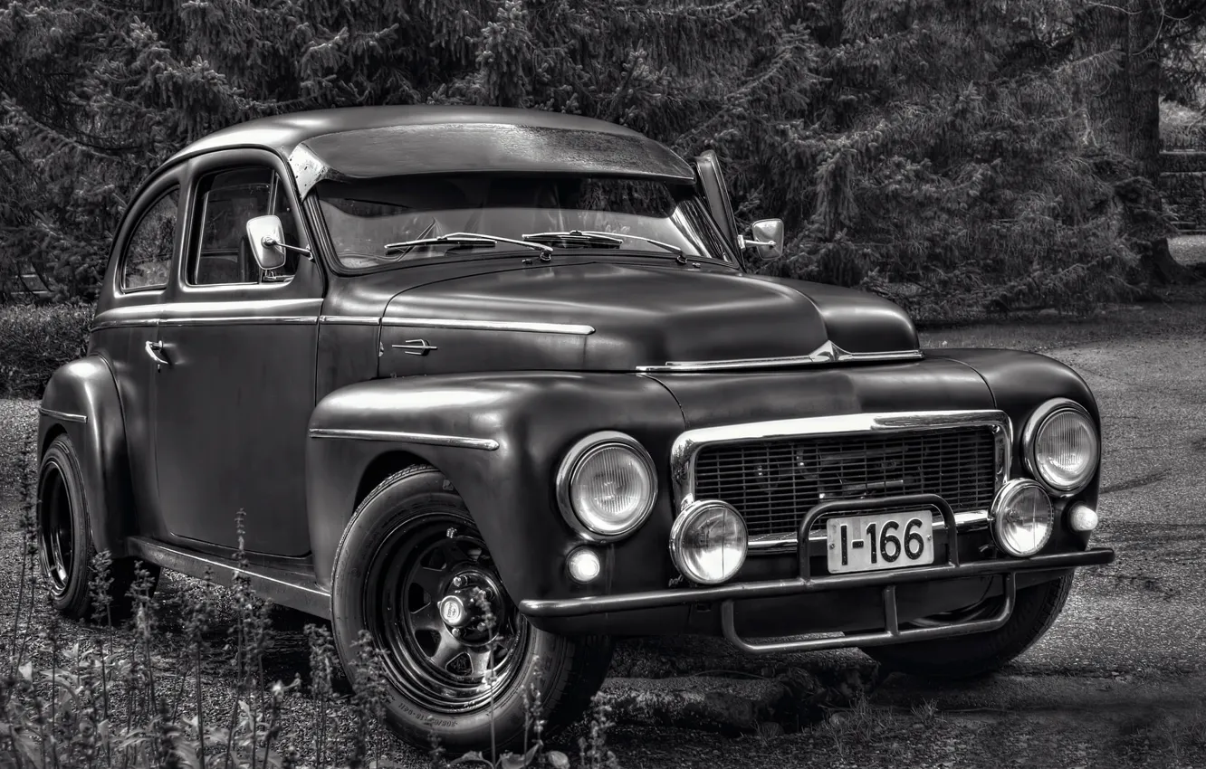 Фото обои ретро, Volvo, 1961