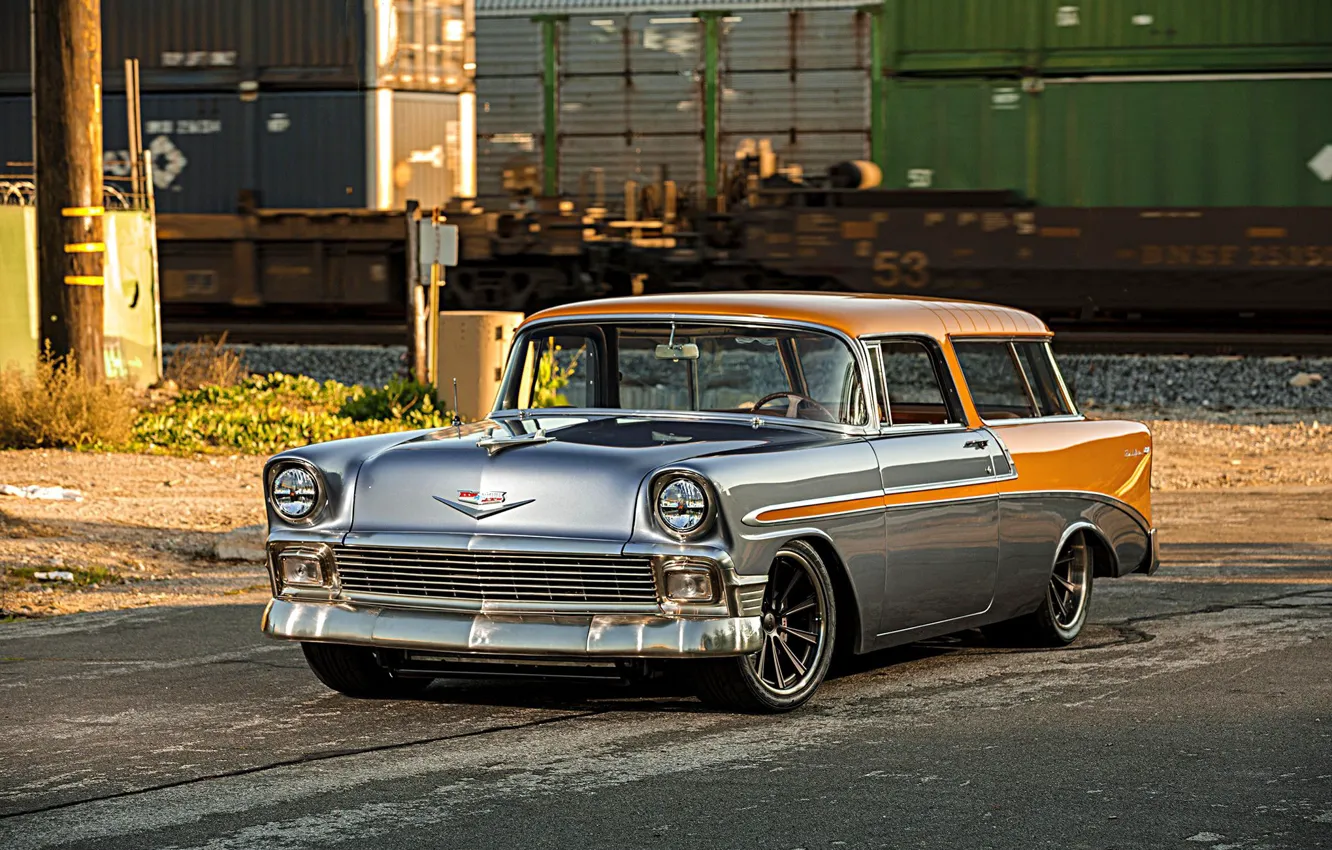 Фото обои Chevrolet, Wheels, Nomad, Forgeline, Dropkick