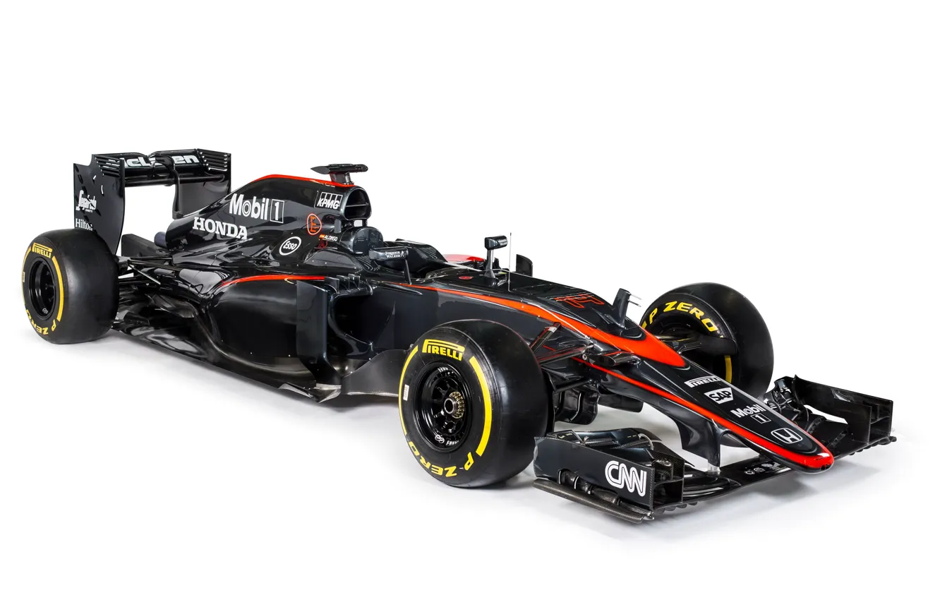 Фото обои McLaren, формула 1, болид, Honda, Formula 1, хонда, макларен, 2015