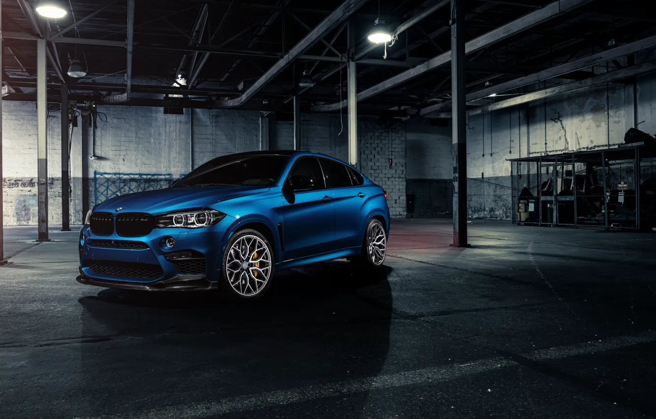 Фото обои X6M, 2018, BMW X6, кроссовер