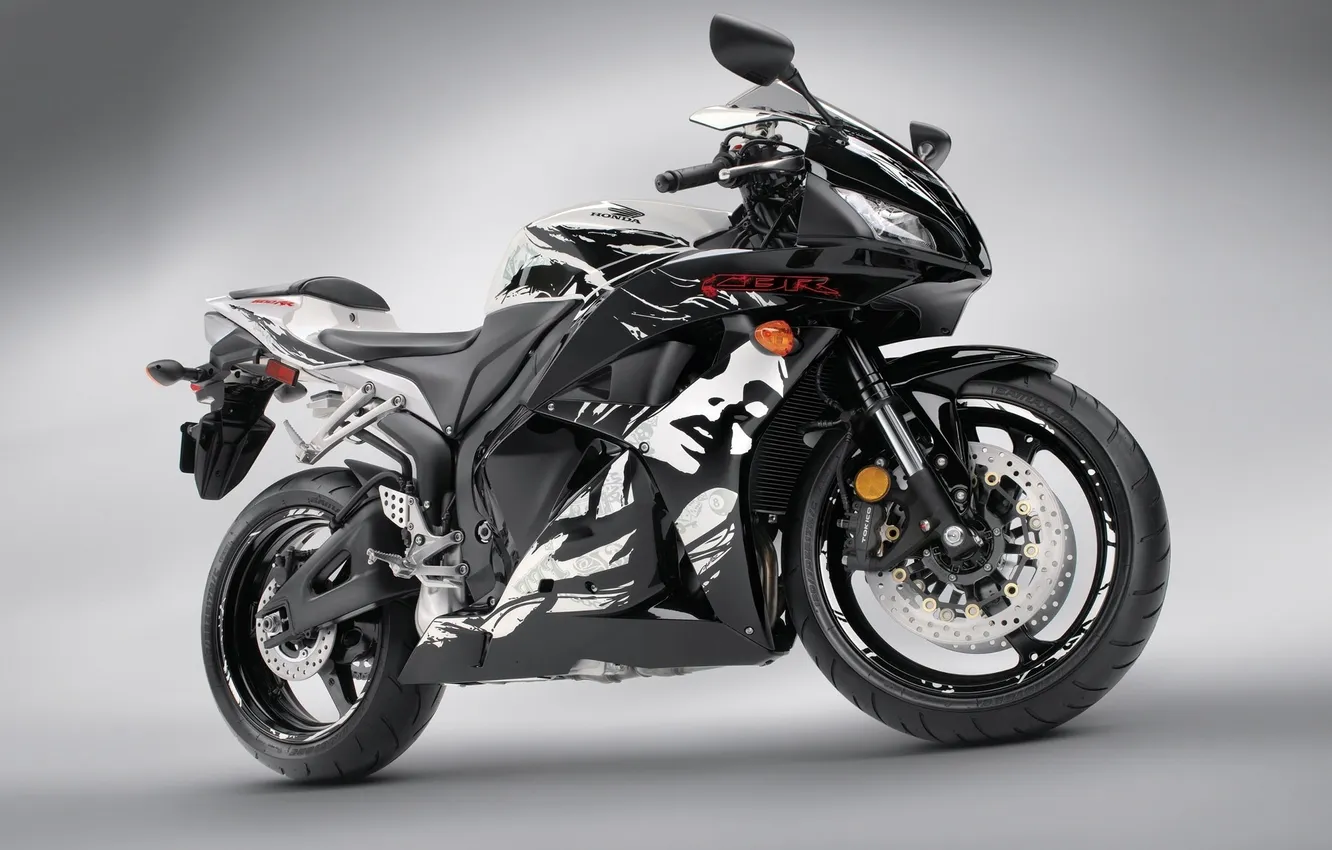 Фото обои Honda, black, CBR600RR