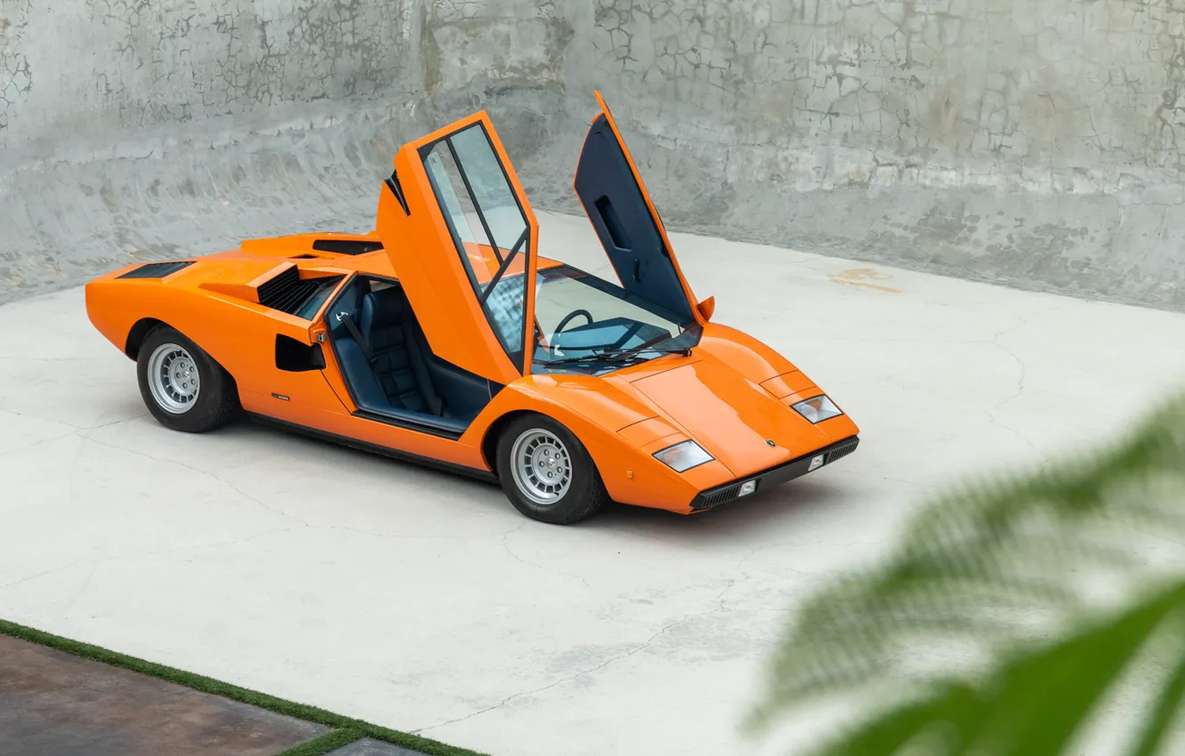 Фото обои Lamborghini, Countach, lambo door, Lamborghini Countach LP400