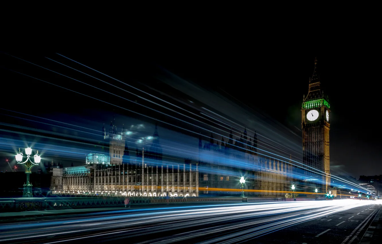 Фото обои Англия, Лондон, Биг-Бен