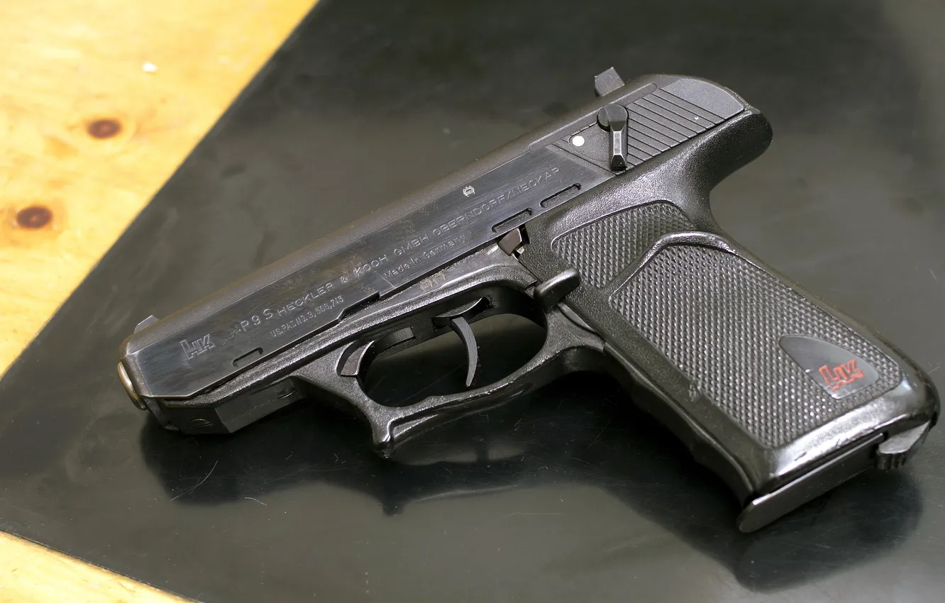 Фото обои пистолет, оружие, H&amp;K, P9S