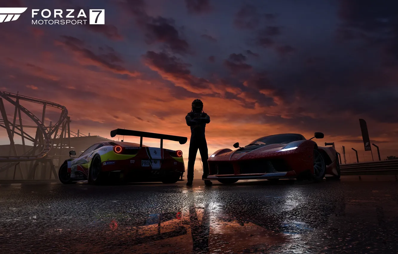 Фото обои car, game, cars, race, speed, pilot, Forza Motorsport, Forza Motorsport 7
