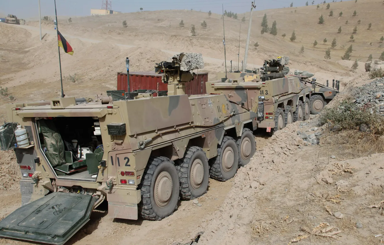 Фото обои weapon, Boxer, armored, military vehicle, armored vehicle, armed forces, military power, 028