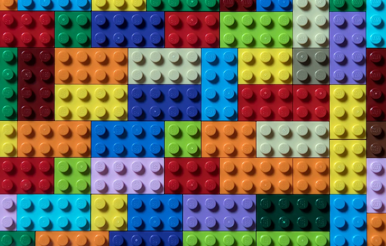 Фото обои кубики, цвет, форма, lego