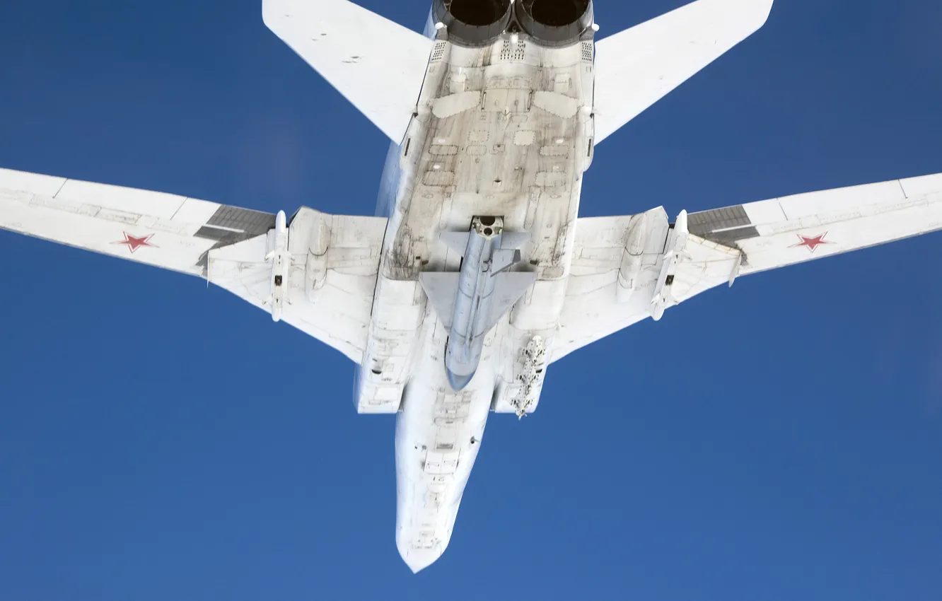 Фото обои ракета, бомбардировщик, самолёт, Военный, Туполев, Ту-22, Х-22