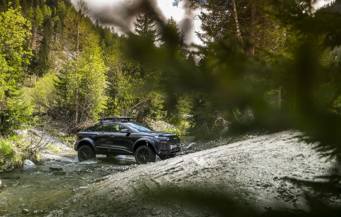 Фото обои concept, внедорожник, e-tron, offroad, SUV, 2025, Audi Q6 e-tron offroad concept, Audi Q6