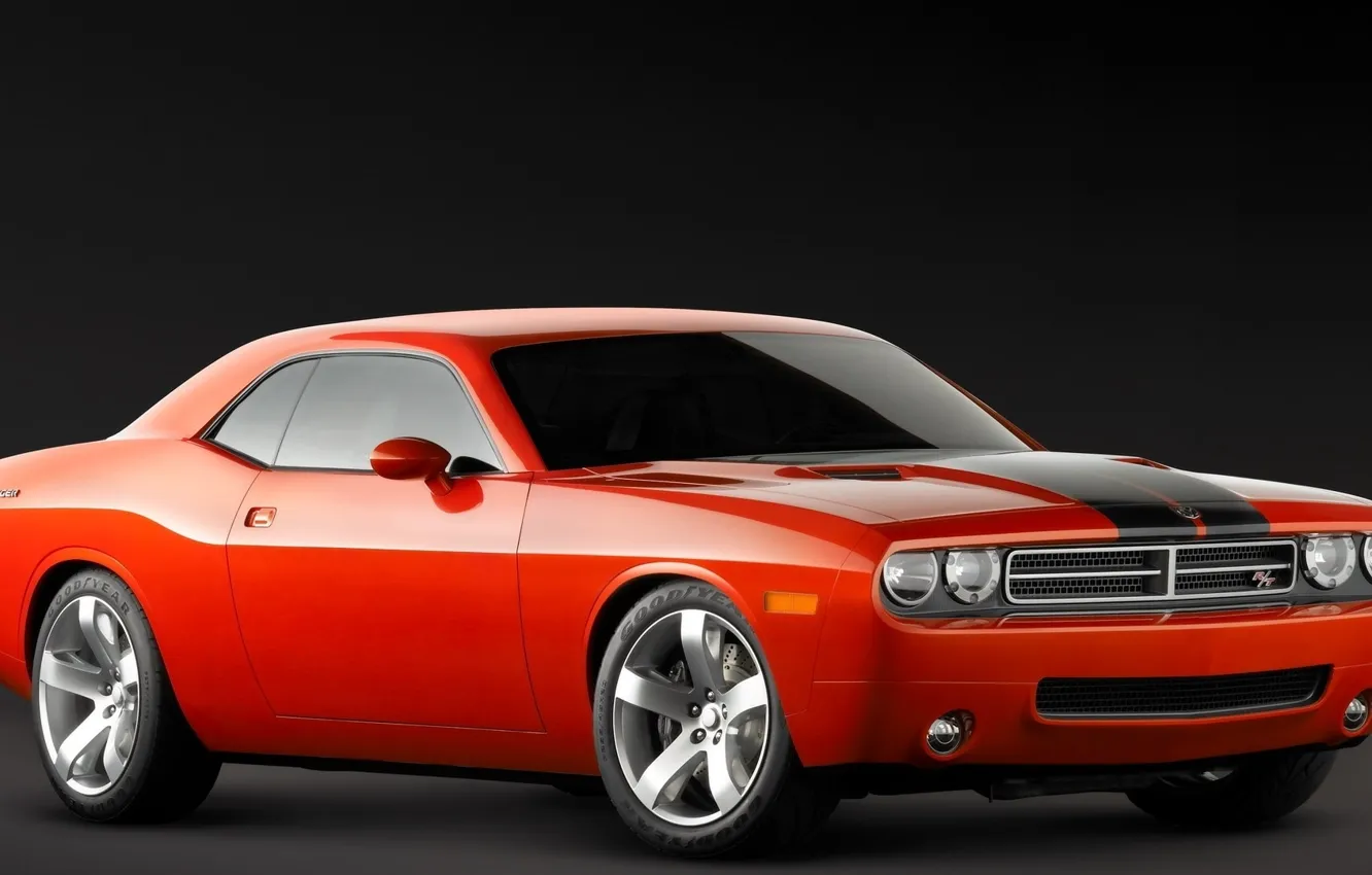 Фото обои машина, Dodge, Challenger