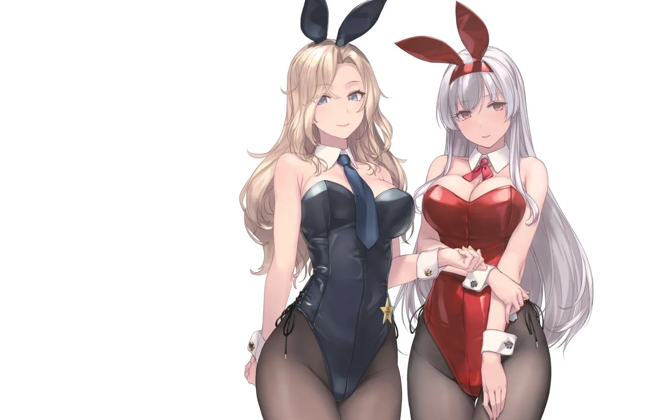 Фото обои sexy, Anime, girls, bunny, tight, bunny girls