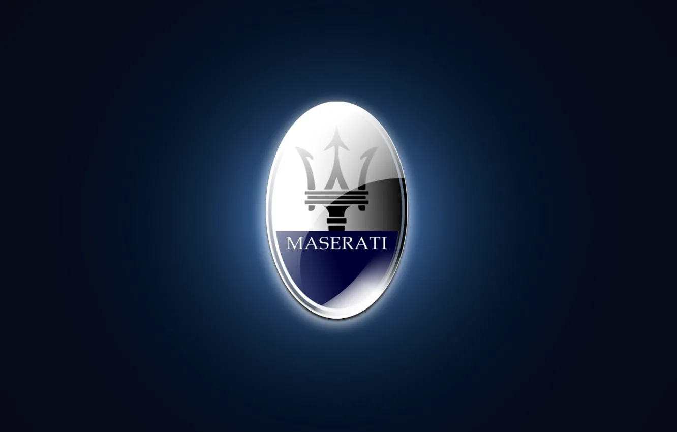Фото обои Maserati, трезубец, Logo, итальянская компания