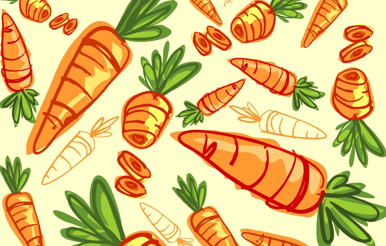 Фото обои фон, текстура, морковь, овощь