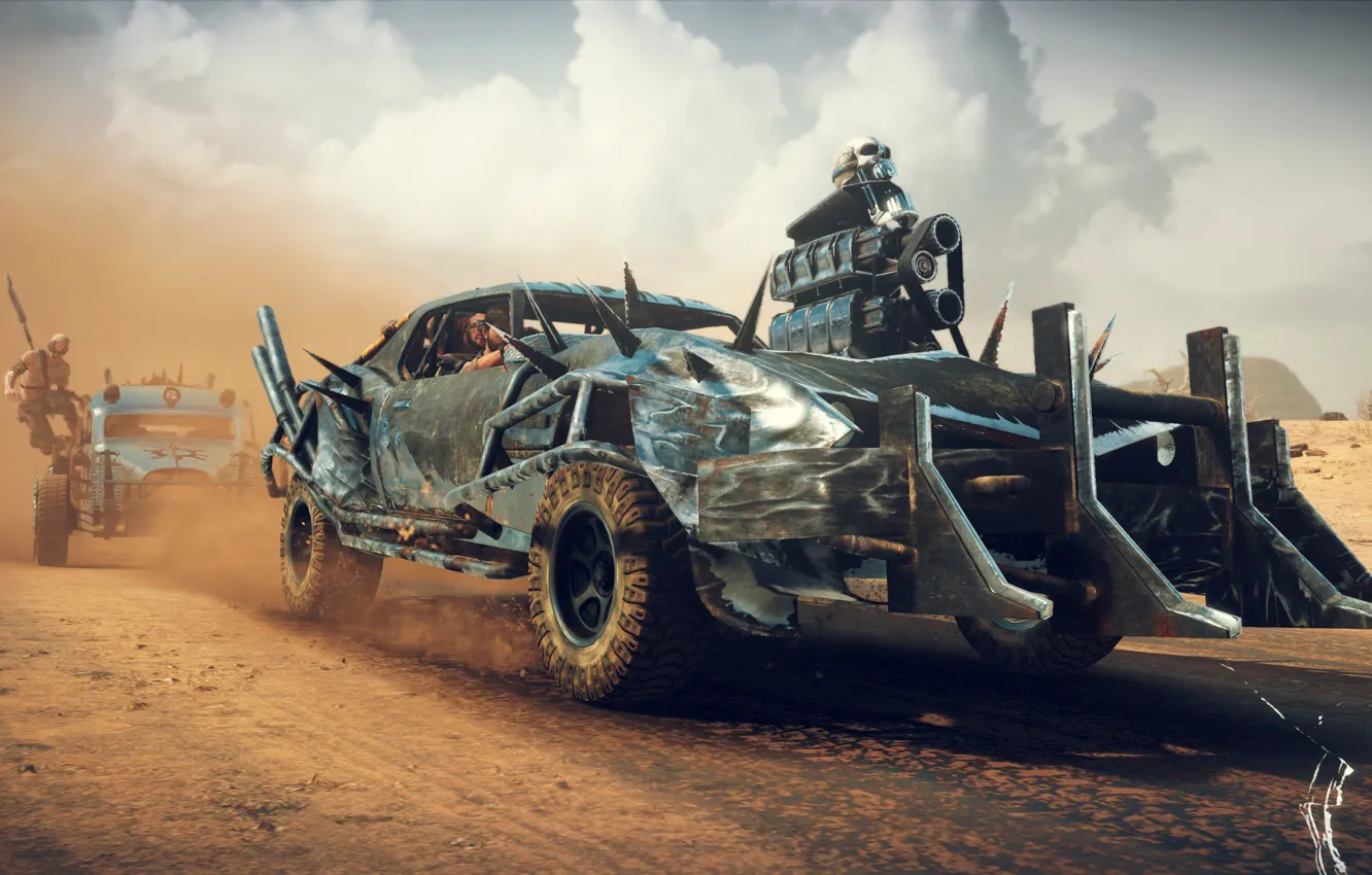 Фото обои Mad Max, Fury Road, Безумный Макс: Дорога ярости