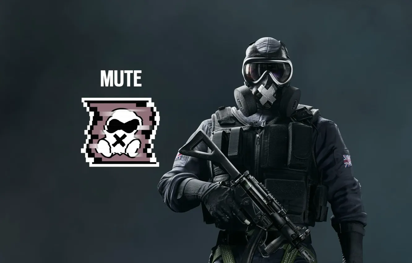 Фото обои Ubisoft, Tom Clancy's Rainbow Six Siege, Mute