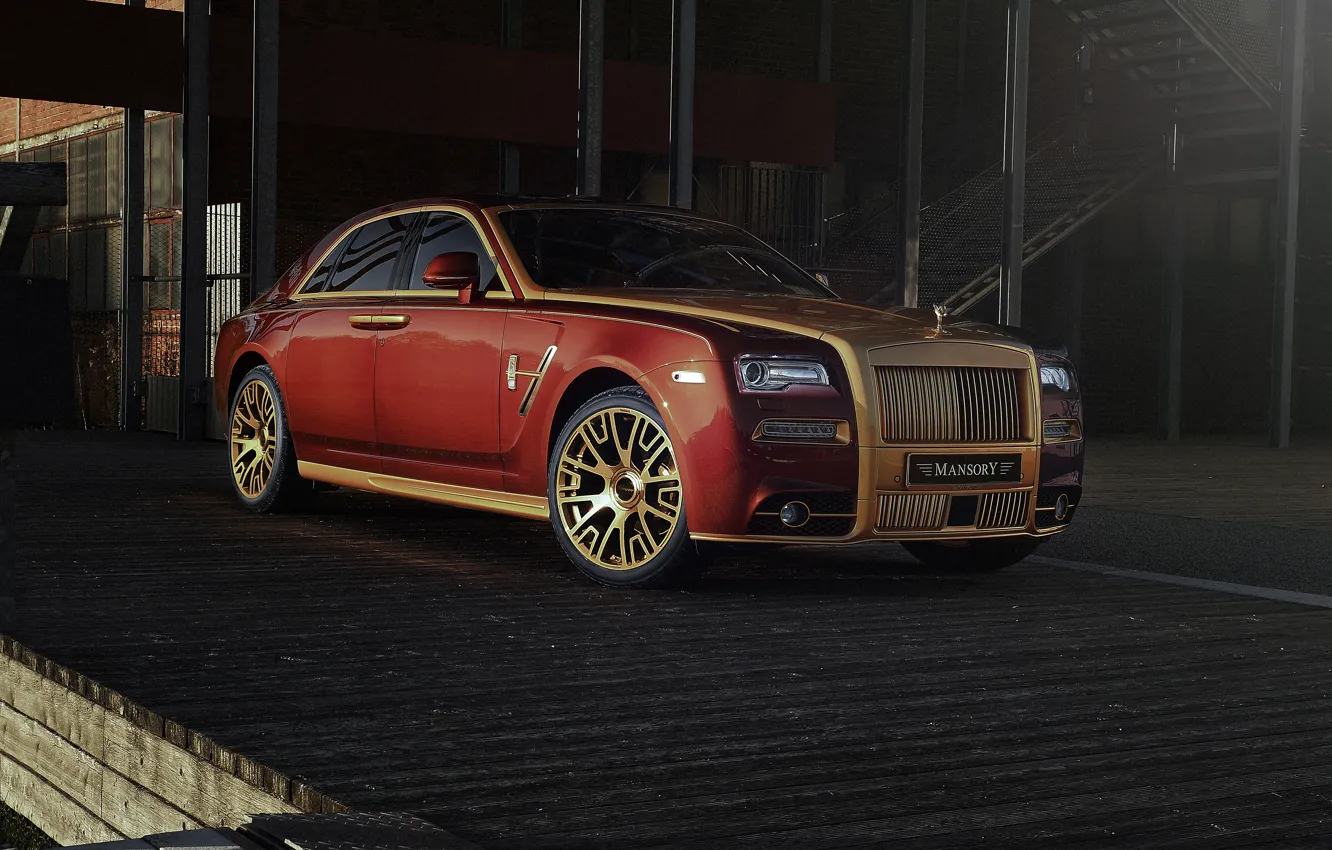 Фото обои Rolls-Royce, Ghost, Mansory, гост, роллс-ройс