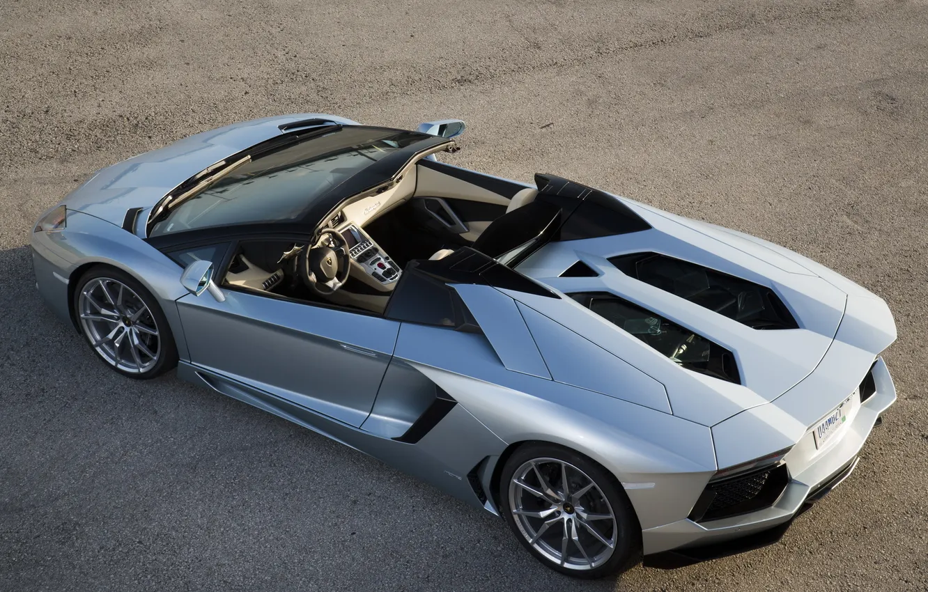 Фото обои Roadster, родстер, LP700-4, ламборгини, авентадор, Lamborghini Aventador
