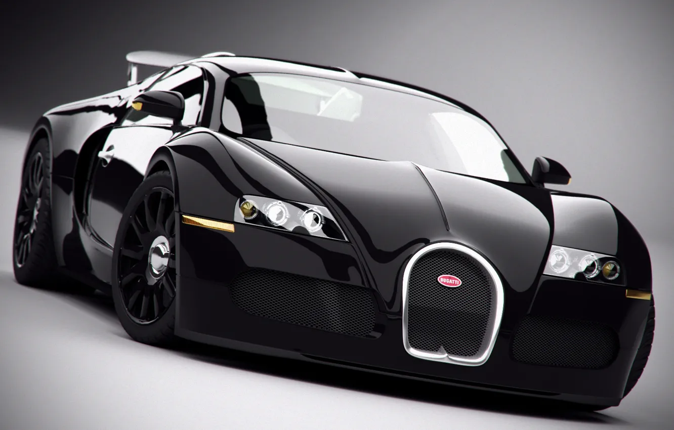 Фото обои Bugatti, Veyron, Stealth