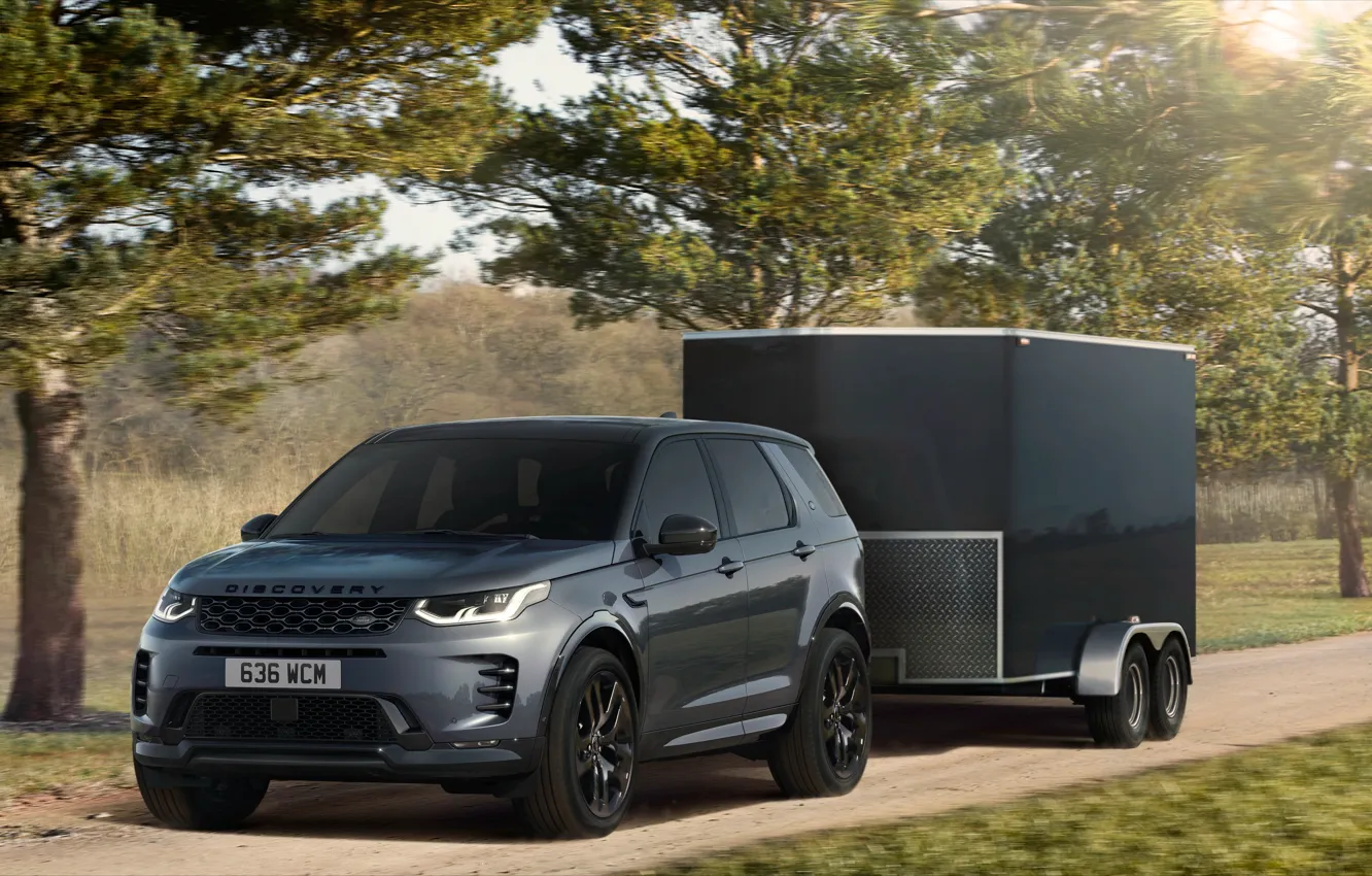 Фото обои внедорожник, Land Rover, люксовый, Land Rover Discovery Sport HSE