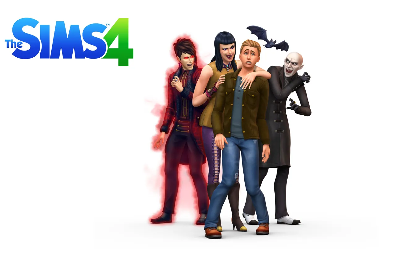 Фото обои game, вампиры, симс, Sims, Sims 4, sims 4