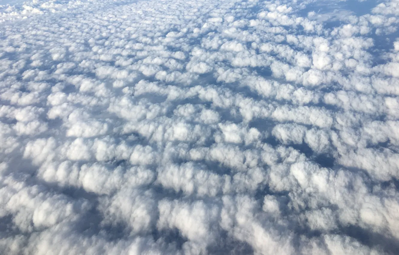 Фото обои небо, облака, высота