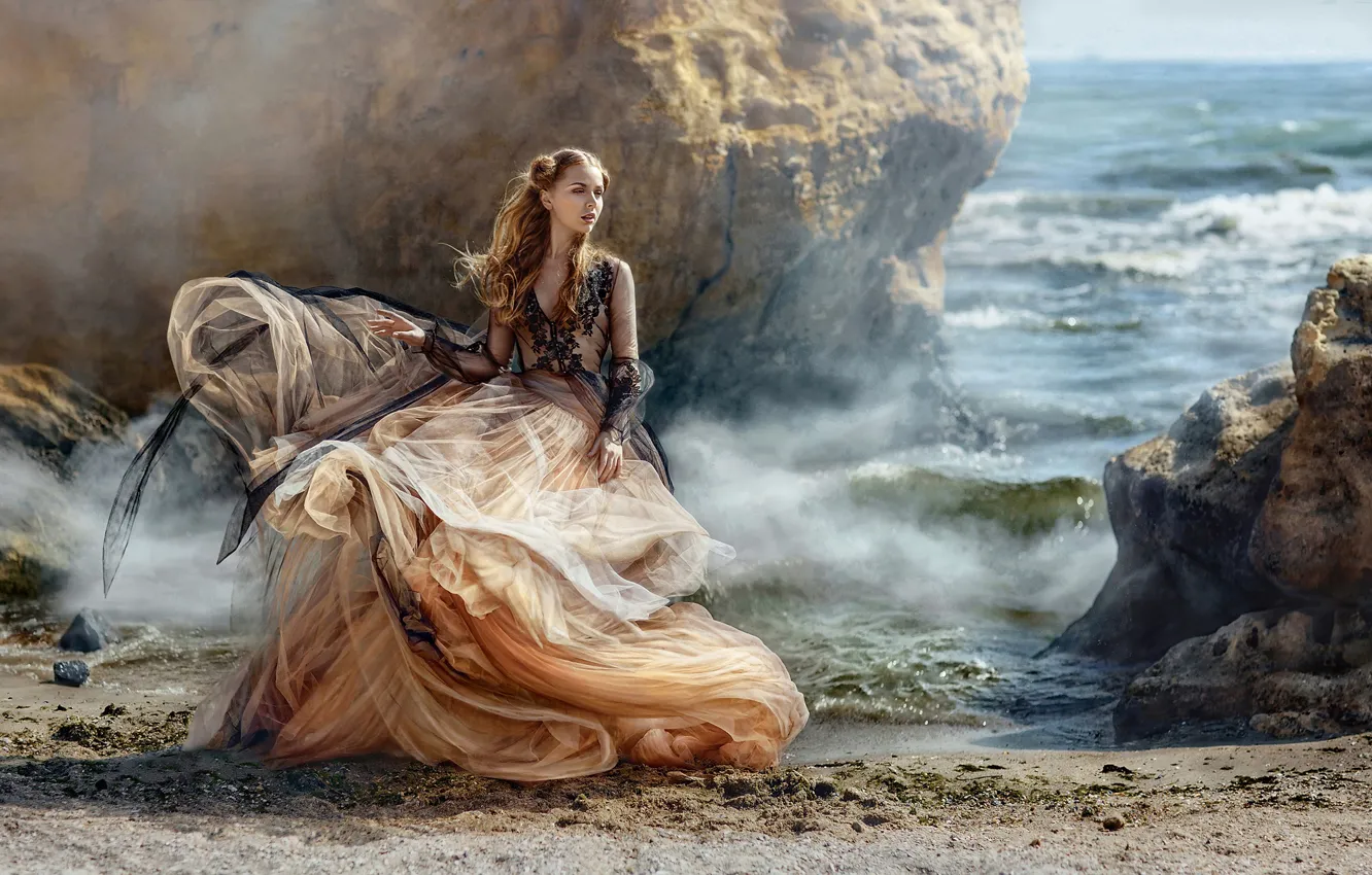 Фото обои beach, photography, retro, art