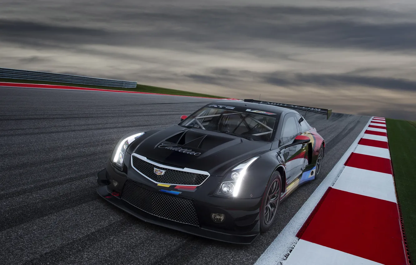 Фото обои Cadillac, Race car, ATS, 2014