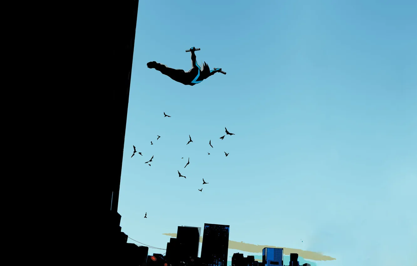 Фото обои Robin, DC comics, Dick Grayson, Nightwing