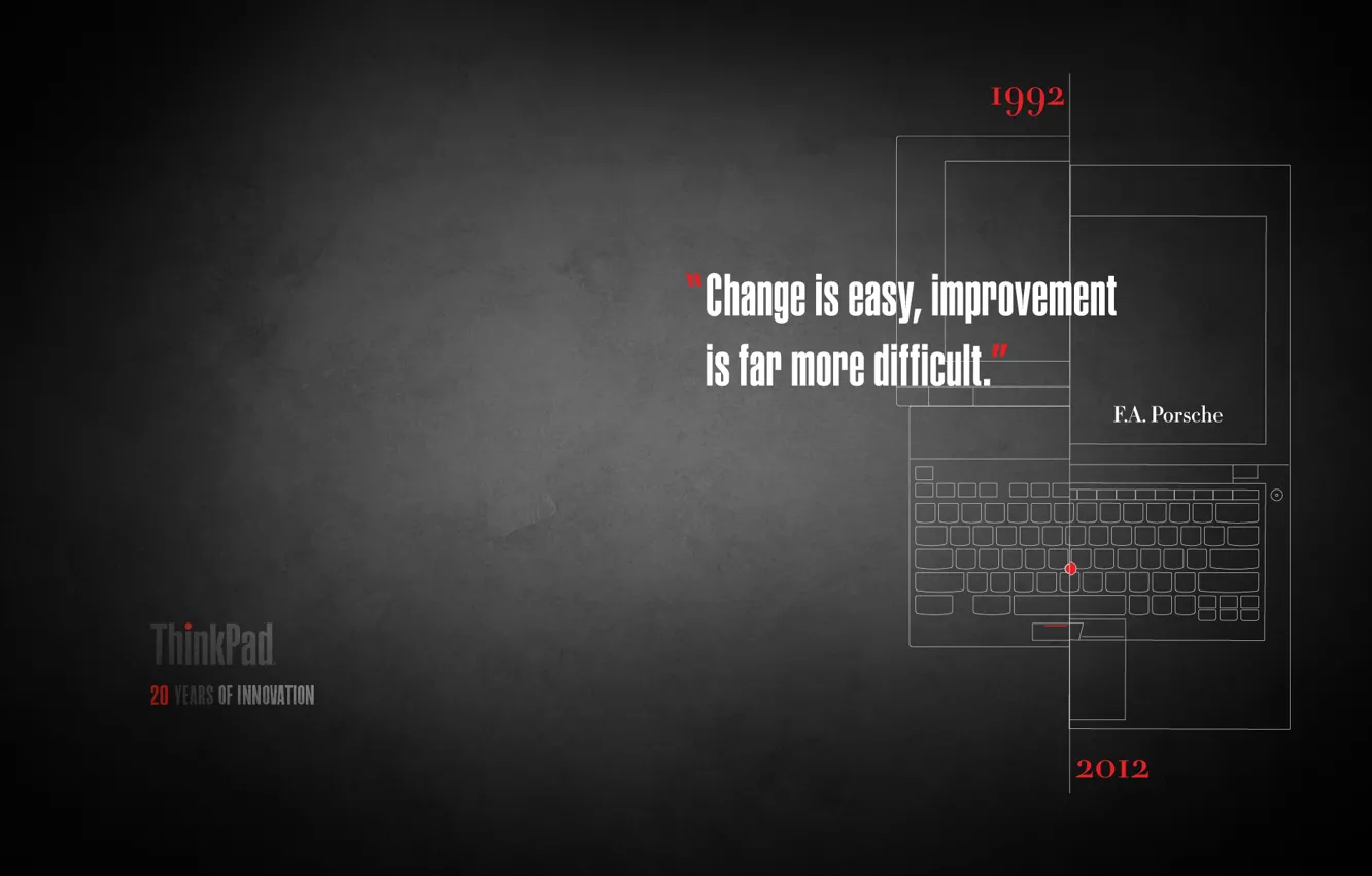 Фото обои ноутбук, lenovo, thinkpad