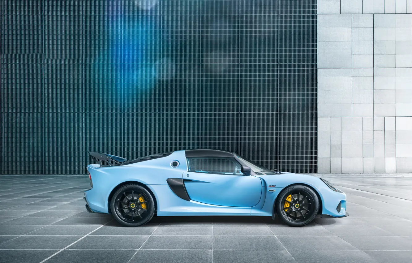 Фото обои Lotus, вид сбоку, Exige, 2018, Sport, 410