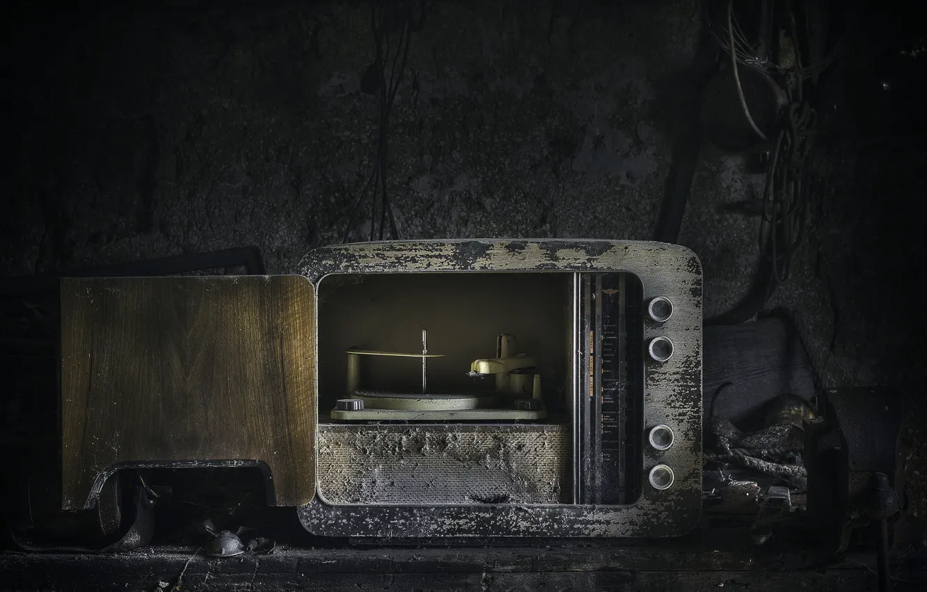 Фото обои музыка, фон, проигрыватель пластинок