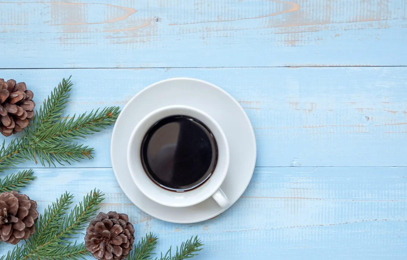 Фото обои украшения, Новый Год, Рождество, Christmas, wood, New Year, coffee cup, decoration