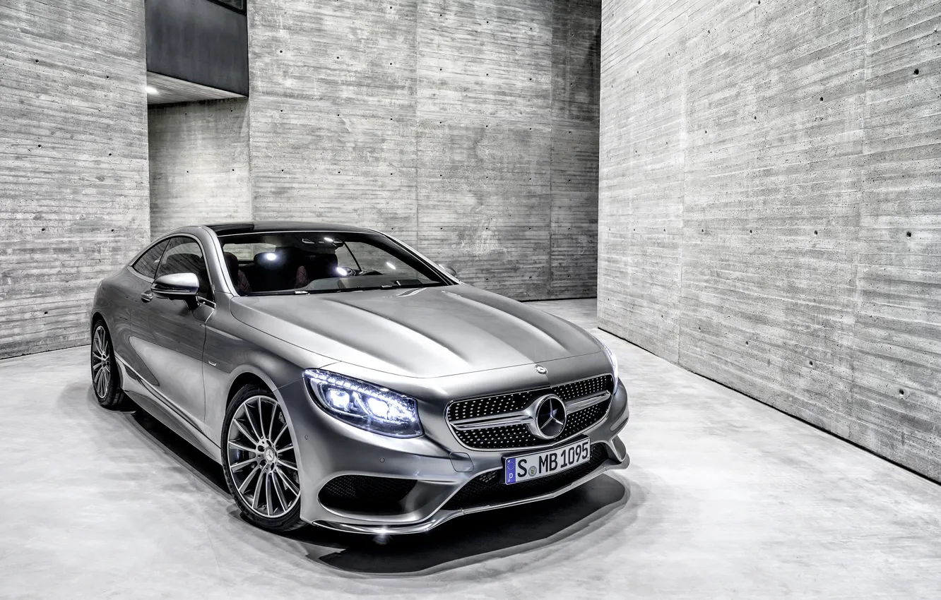 Фото обои Mercedes-Benz, Coupe, S-Class, 2015